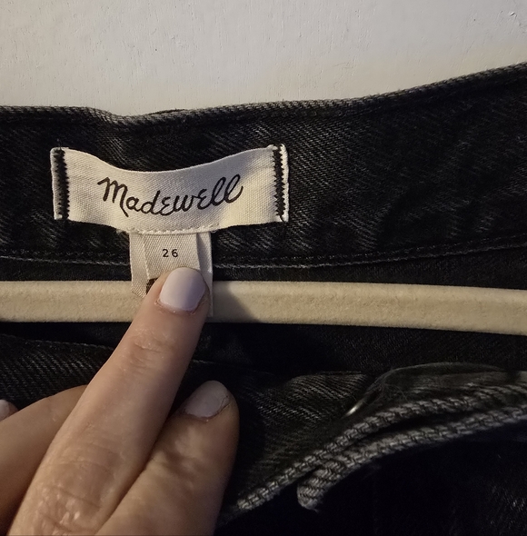 $98 Madewell Denim Mid-Rise Maxi Skirt in Lunar Wash Size 26 - Picture 6 of 10